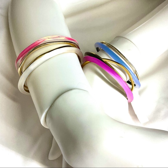 Alexis Bittar liquid metal paired bangles - Picture 11 of 15